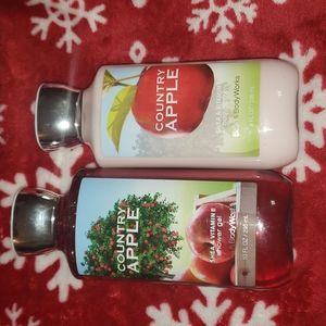 Bath And Body Works Country Apple set